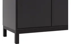 Goossens buffetkast valencia zwart melamine - 8243927-goossens-valencia-buffetkast-melamine-01
