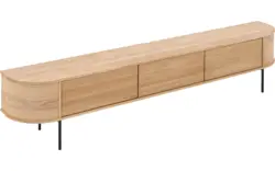 Goossens tv meubel delfina onbewerkt eiken - 8243930-goossens-delfina-tv-meubel-eiken-onbewerkt-01
