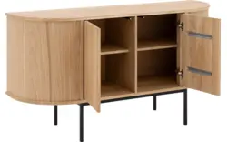 Goossens dressoir delfina onbewerkt eiken - 8243931-goossens-delfina-dressoir-eiken-01