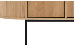 Goossens dressoir delfina onbewerkt eiken - 8243931-goossens-delfina-dressoir-eiken-01
