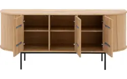 Goossens dressoir delfina onbewerkt eiken - 8243932-goossens-delfina-dressoir-eiken-01