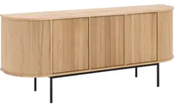 Goossens dressoir delfina onbewerkt eiken - 8243932-goossens-delfina-dressoir-eiken-01