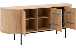 Goossens dressoir delfina onbewerkt eiken - 8243932-goossens-delfina-dressoir-eiken-01