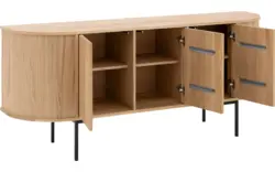 Goossens dressoir delfina onbewerkt eiken - 8243932-goossens-delfina-dressoir-eiken-01