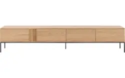 Goossens tv meubel viola blank eiken - 8243934-goossens-viola-tv-meubel-eiken-blank-01