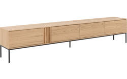 Goossens tv meubel viola blank eiken - 8243934-goossens-viola-tv-meubel-eiken-blank-01
