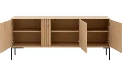 Goossens dressoir viola blank eiken - 8243936-goossens-viola-dressoir-eiken-01