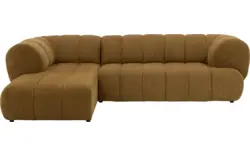 Goossens hoekbank weave geel stof - 8243949-gespiegeld-12