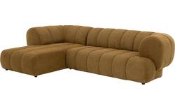 Goossens hoekbank weave geel stof - 8243949-gespiegeld-12