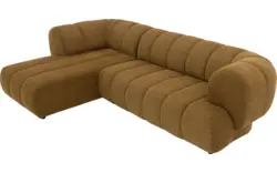 Goossens hoekbank weave geel stof - 8243949-gespiegeld-12