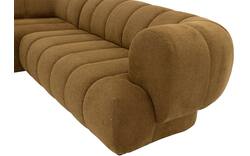 Goossens hoekbank weave geel stof - 8243949-gespiegeld-12
