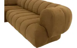 Goossens hoekbank weave geel stof - 8243949-gespiegeld-12