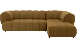 Goossens hoekbank weave geel stof - 8243949-goossens-weave-bank-stof-geel-01