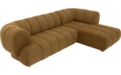 Goossens hoekbank weave geel stof - 8243949-goossens-weave-bank-stof-geel-01