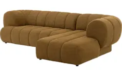 Goossens hoekbank weave geel stof - 8243949-goossens-weave-bank-stof-geel-01