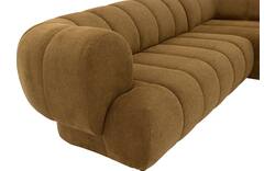 Goossens hoekbank weave geel stof - 8243949-goossens-weave-bank-stof-geel-01