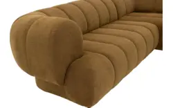 Goossens hoekbank weave geel stof - 8243949-goossens-weave-bank-stof-geel-01