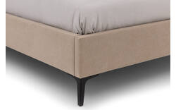 Goossens gestoffeerd bedframe victory bruin stof - 8243952-goossens-victory-bedframe-stof-01