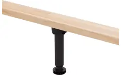 Goossens gestoffeerd bedframe victory bruin stof - 8243952-goossens-victory-bedframe-stof-01