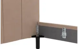 Goossens gestoffeerd bedframe victory bruin stof - 8243952-goossens-victory-bedframe-stof-01