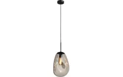 Goossens hanglamp lava zwart metaal - 8243960-goossens-lava-rondom-e27-max-18-watt-01