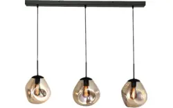 Goossens hanglamp lava zwart metaal - 8243964-goossens-lava-rondom-e27-max-18-watt-01