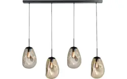 Goossens hanglamp lava zwart metaal - 8243965-goossens-lava-rondom-e27-max-18-watt-01
