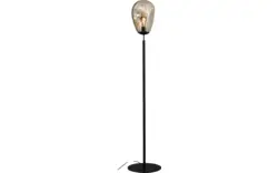 Goossens vloerlamp lava zwart metaal - 8243969-goossens-lava-rondom-e27-max-18-watt-01