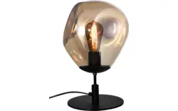 Goossens tafellamp lava zwart metaal - 8243975-goossens-lava-rondom-e27-max-18-watt-01