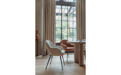 Goossens eetkamerstoel briggen beige stof - 8243865-goossens-briggen-eetkamerstoel-stof-wit-01