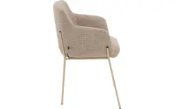 Goossens eetkamerstoel pepijn beige stof - 8244097-goossens-pepijn-eetkamerstoel-stof-bruin-01