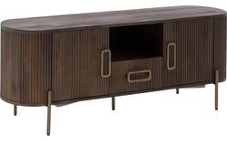 Goossens tv meubel dagmar bruin mango - 8244104-goossens-dagmar-tv-meubel-mango-bruin-01