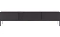 Goossens tv meubel viola zwart eiken - 8244145-goossens-viola-tv-meubel-eiken-zwart-01