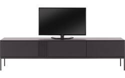 Goossens tv meubel viola zwart eiken - 8244145-goossens-viola-tv-meubel-eiken-zwart-01