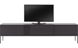 Goossens tv meubel viola zwart eiken - 8244145-goossens-viola-tv-meubel-eiken-zwart-01
