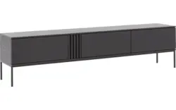 Goossens tv meubel viola zwart eiken - 8244145-goossens-viola-tv-meubel-eiken-zwart-01