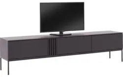 Goossens tv meubel viola zwart eiken - 8244145-goossens-viola-tv-meubel-eiken-zwart-01