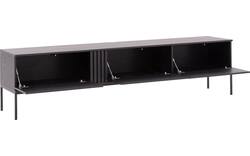 Goossens tv meubel viola zwart eiken - 8244145-goossens-viola-tv-meubel-eiken-zwart-01