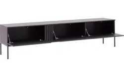 Goossens tv meubel viola zwart eiken - 8244145-goossens-viola-tv-meubel-eiken-zwart-01