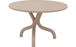 Goossens excellent eettafel matera beige leefbeton - 8244150-goossens-excellent-matera-eettafel-leefbeton-bruin-01