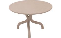Goossens excellent eettafel matera beige leefbeton - 8244150-goossens-excellent-matera-eettafel-leefbeton-bruin-01