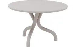 Goossens excellent eettafel matera beige leefbeton - 8244151-goossens-excellent-matera-eettafel-leefbeton-bruin-01