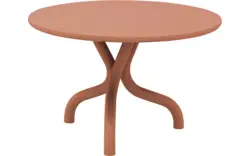 Goossens excellent eettafel matera rood leefbeton - 8244152-goossens-excellent-matera-eettafel-leefbeton-rood-01