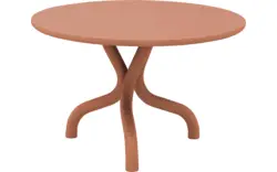 Goossens excellent eettafel matera rood leefbeton - 8244152-goossens-excellent-matera-eettafel-leefbeton-rood-01
