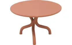 Goossens excellent eettafel matera rood leefbeton - 8244152-goossens-excellent-matera-eettafel-leefbeton-rood-01