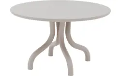 Goossens excellent eettafel matera beige leefbeton - 8244154-goossens-excellent-matera-eettafel-leefbeton-bruin-01
