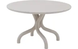 Goossens excellent eettafel matera beige leefbeton - 8244154-goossens-excellent-matera-eettafel-leefbeton-bruin-01