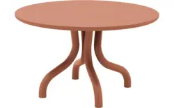 Goossens excellent eettafel matera rood leefbeton - 8244155-goossens-excellent-matera-eettafel-leefbeton-rood-01