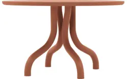 Goossens excellent eettafel matera rood leefbeton - 8244155-goossens-excellent-matera-eettafel-leefbeton-rood-01
