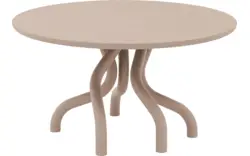 Goossens excellent eettafel matera beige leefbeton - 8244156-goossens-excellent-matera-eettafel-leefbeton-bruin-01